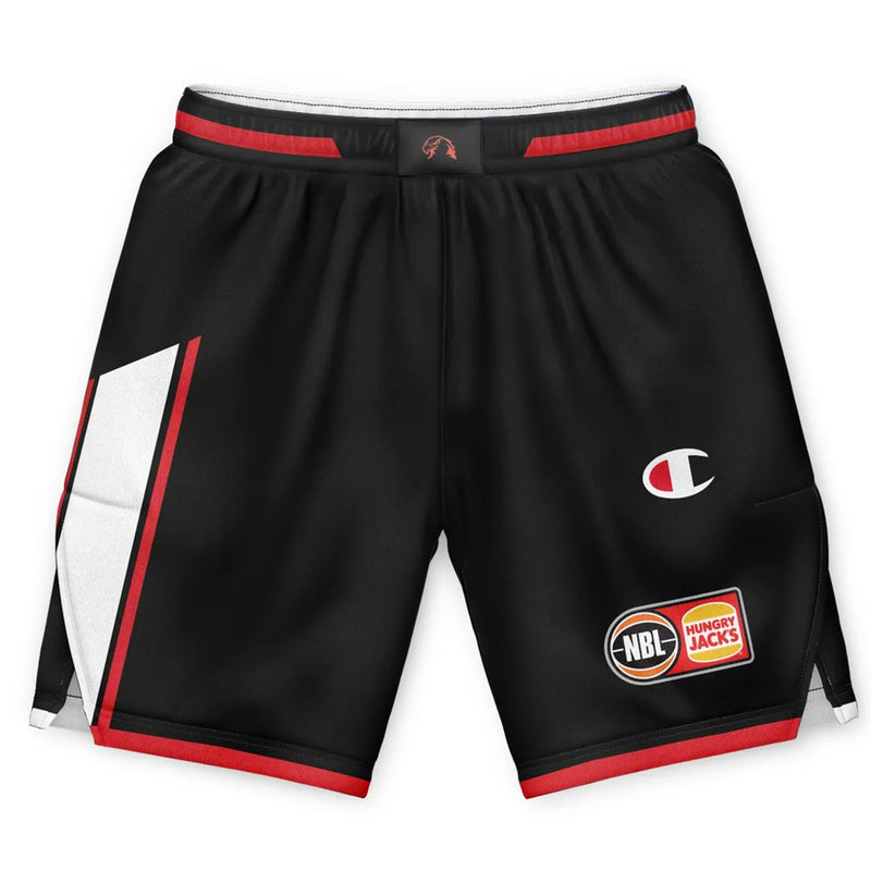 Illawarra Hawks 2022/23 Authentic Kids Home Shorts NBL Basketball - new