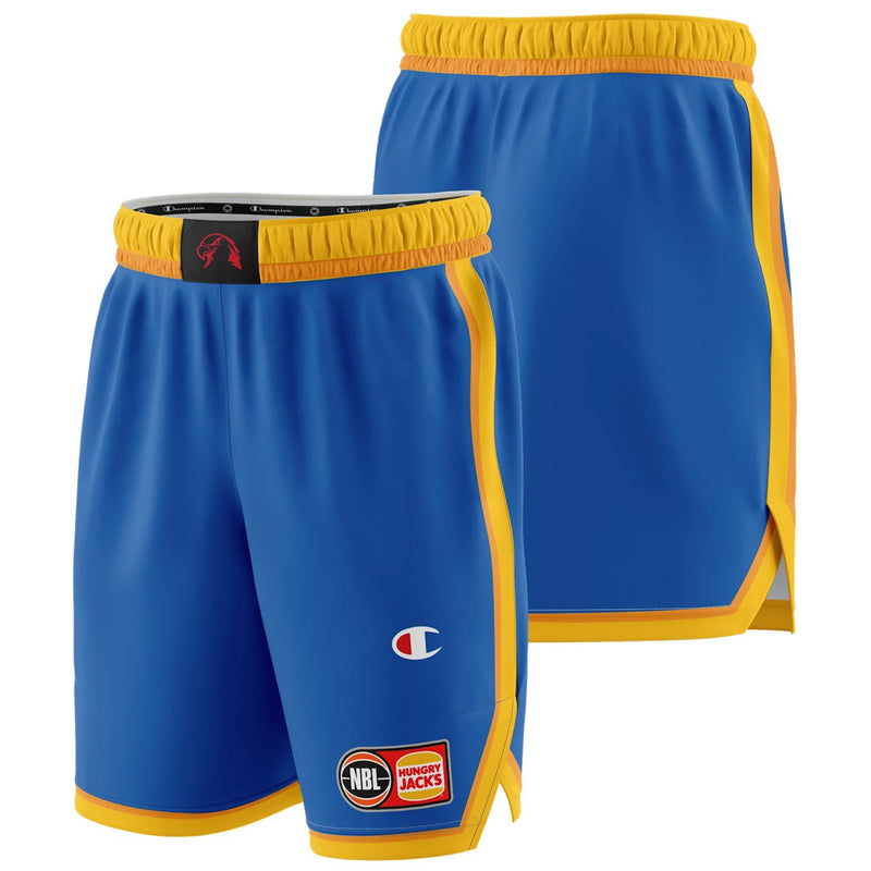 Illawarra Hawks 2022/23 Authentic Mens Heritage Shorts NBL Basketball By Champion - new