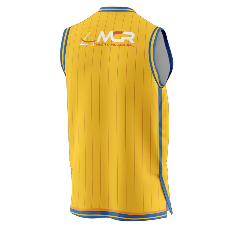 Illawarra Hawks 2022/23 Authentic V Neck Mens Heritage Jersey NBL Basketball by Champion - new