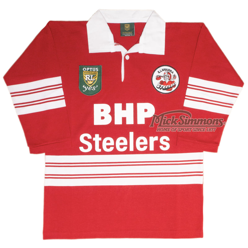 Illawarra Steelers 1997 NRL Vintage Retro Heritage Rugby League Jersey Guernsey - new