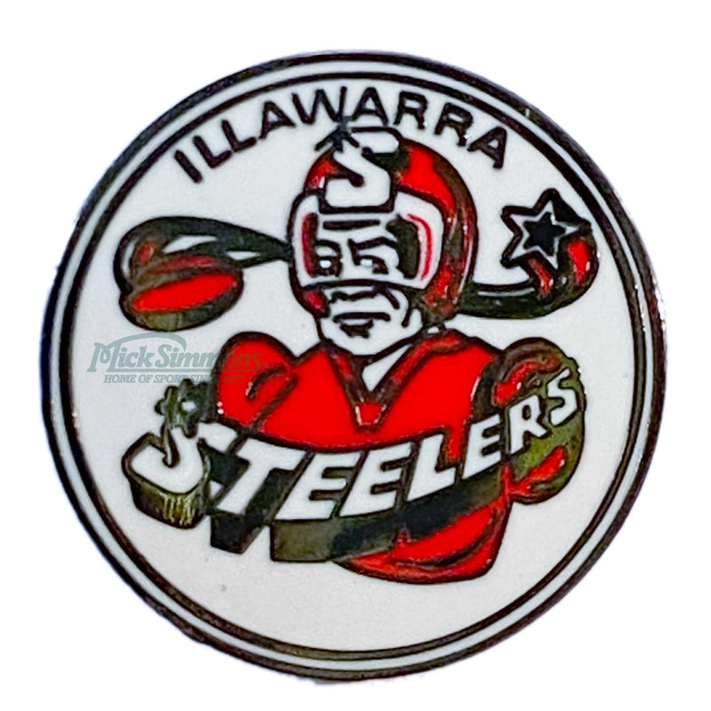 Illawarra Steelers NRL Heritage Team Metal Logo Pin Badge - new