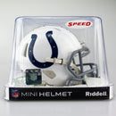 Indianapolis Colts NFL Riddell Mini Replica Speed Gridiron Helmet - new