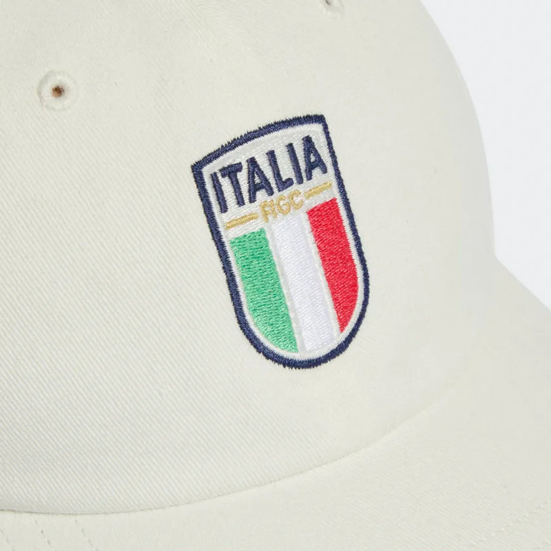Italy National FIGC 2022/23 Cap HAT Football Off White / Dark Blue (Soccer) by Puma - new