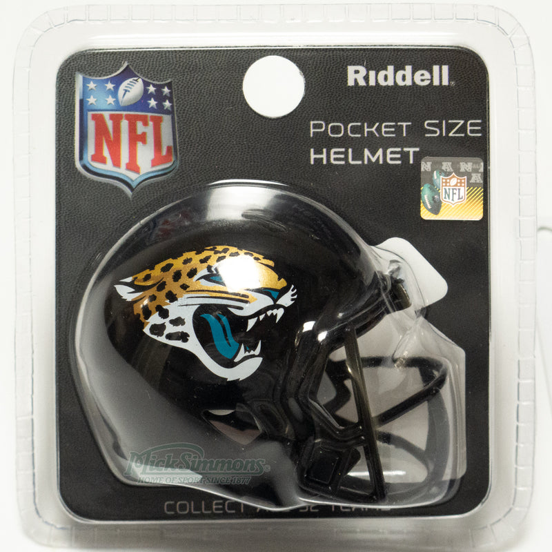 Jacksonville Jaguars NFL Riddell Pocket Size Speed Helmet - new