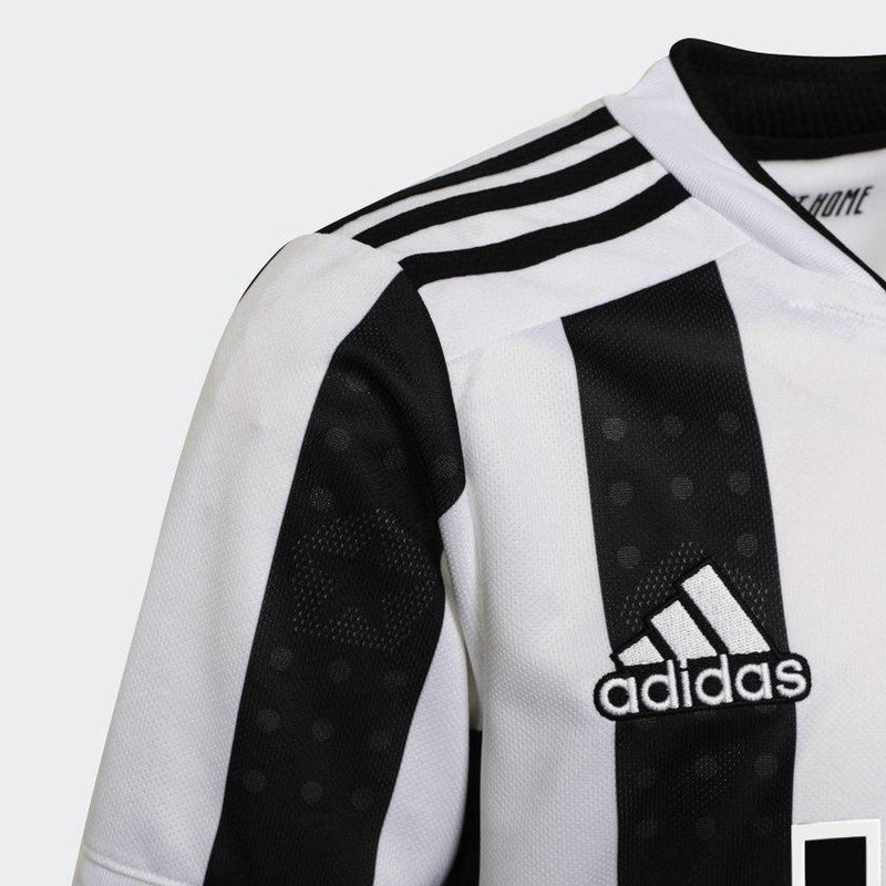 Juventus FC 2021/22 Kid's Home Football Jersey by adidas - new