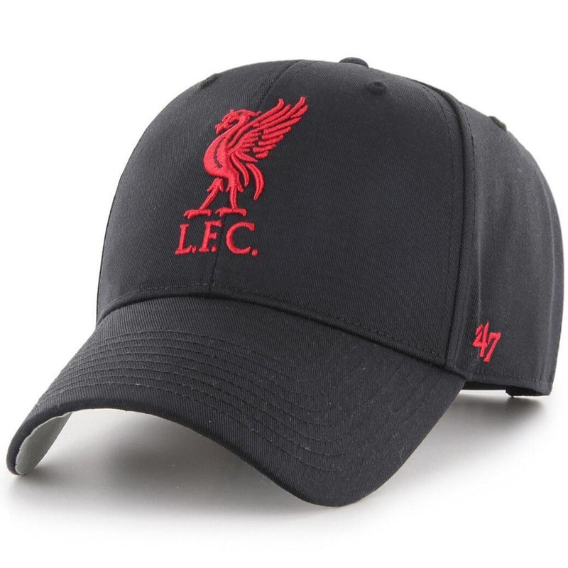 Liverpool FC Black Raised Basic MVP Cap by 47 - new