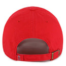 Los Angeles Angels  '47 CLEAN UP Snapback MLB Cap- Red by 47 Brand - new