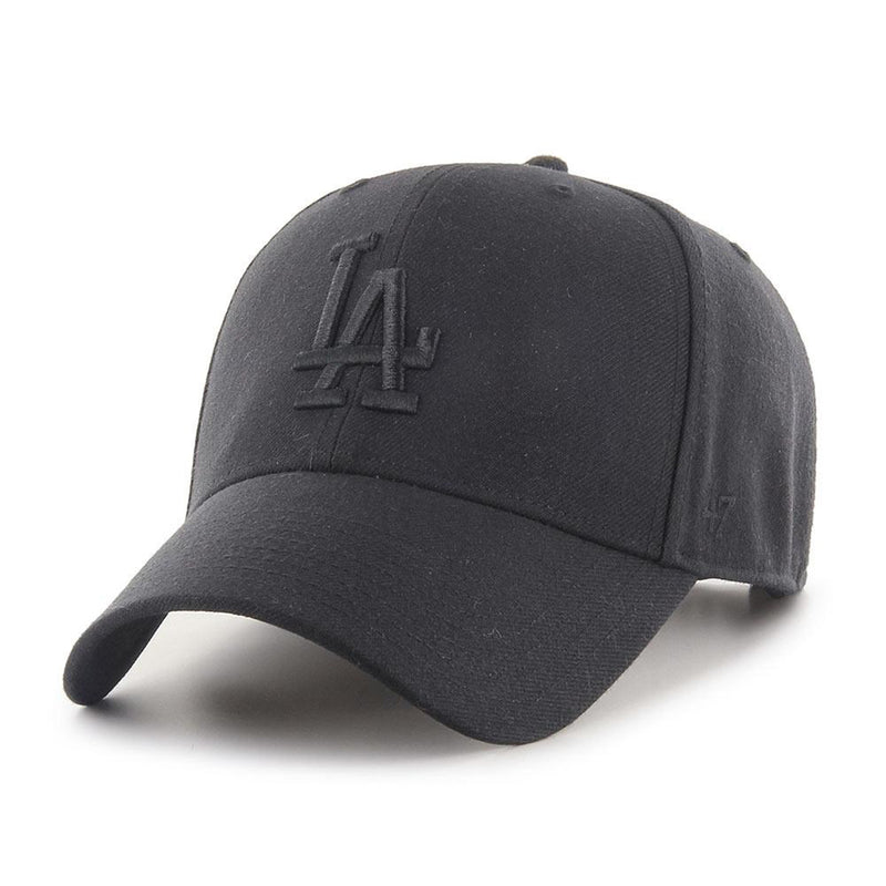 Los Angeles Dodgers Black / Black MVPSP Cap by 47 Brand  Snapback - new