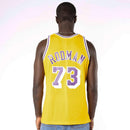 Los Angeles Lakers Dennis Rodman 1998-99 Hardwood Classics NBA Swingman Jersey by Mitchell & Ness - new