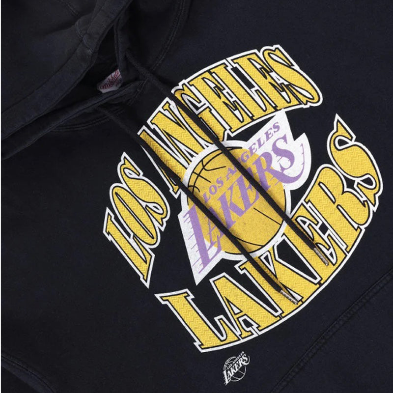 Los Angeles Lakers Logo NBA Point Guard Hoodie By Mitchell & Ness - new