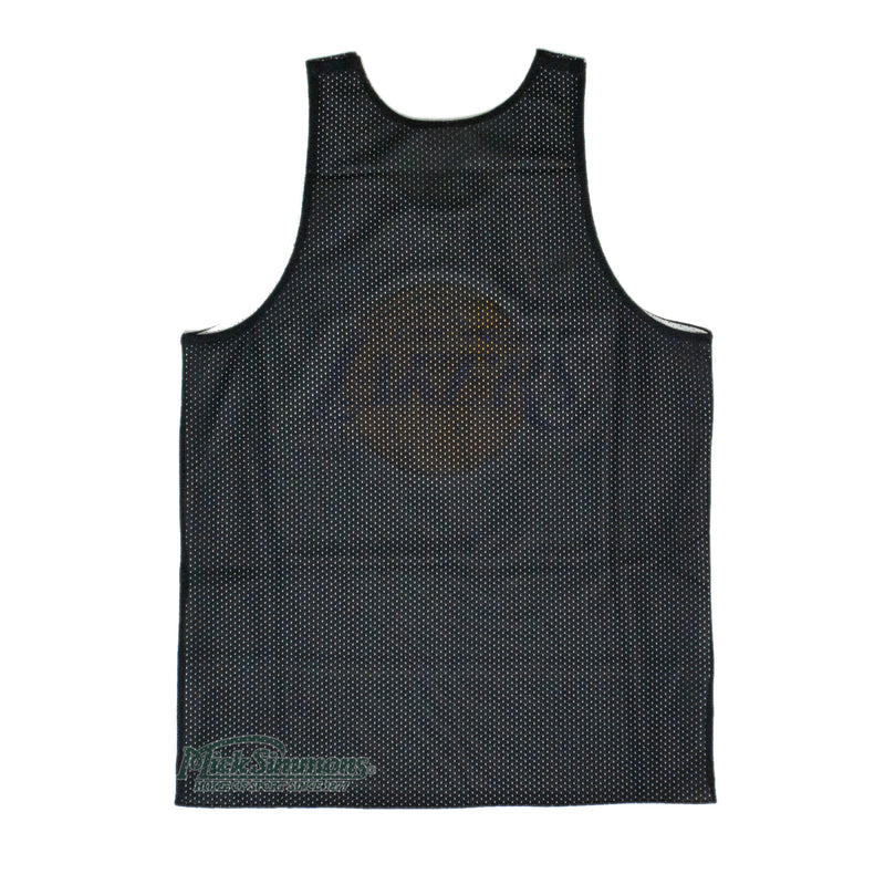 Los Angeles Lakers NBA Black Big Logo Reversible Tank Top Jersey by Mitchell & Ness - new