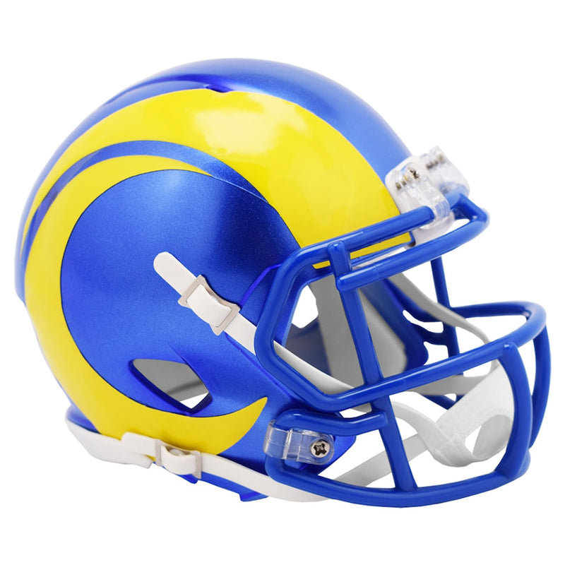 Los Angeles Rams 56 Super Bowl LVI Champions NFL Riddell Mini Replica Speed Gridiron Helmet - new