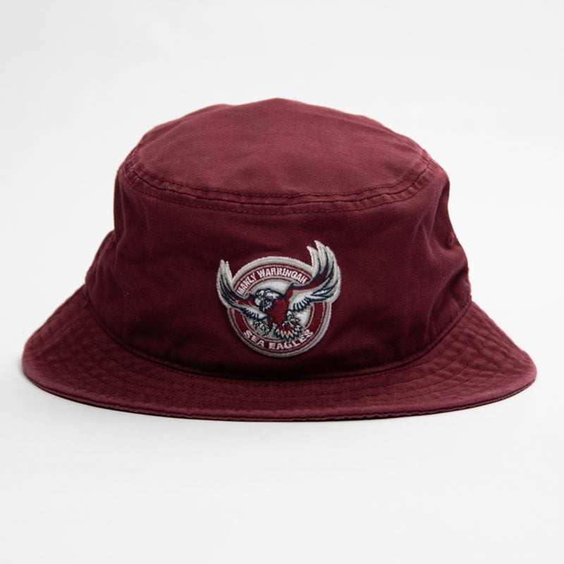 Manly Sea Eagles NRL Adult Bucket Hat Rugby league By American Needle - new