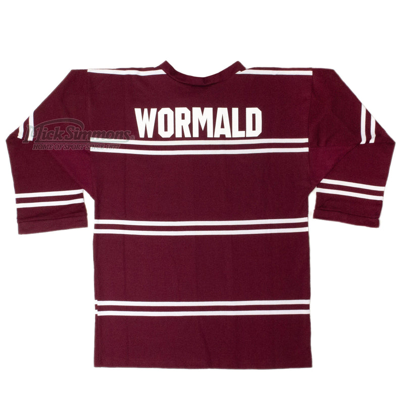Manly Warringah Sea Eagles 1987 NRL Vintage Retro Heritage Rugby League Jersey Guernsey - Mick Simmons Sport