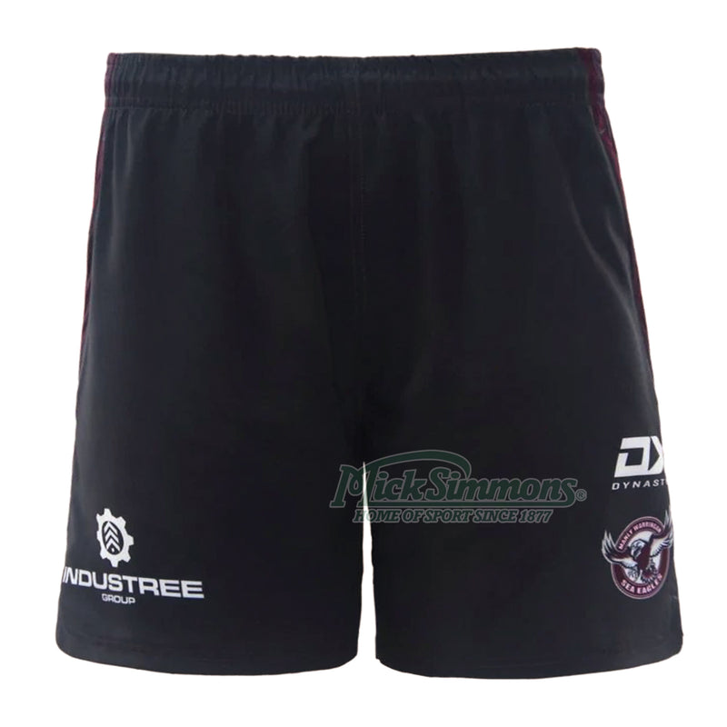 Manly Warringah Sea Eagles 2023 Men's Gym Shorts NRL Rugby League by Dynasty Sport - new