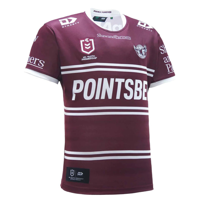 Manly Warringah Sea Eagles 2023 Men's  Home Jersey NRL Rugby League by Dynasty - new