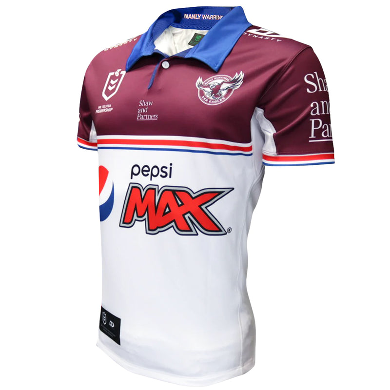 Manly Warringah Sea Eagles Men's Replica Retro Jersey NRL Rugby League by Dynasty - new