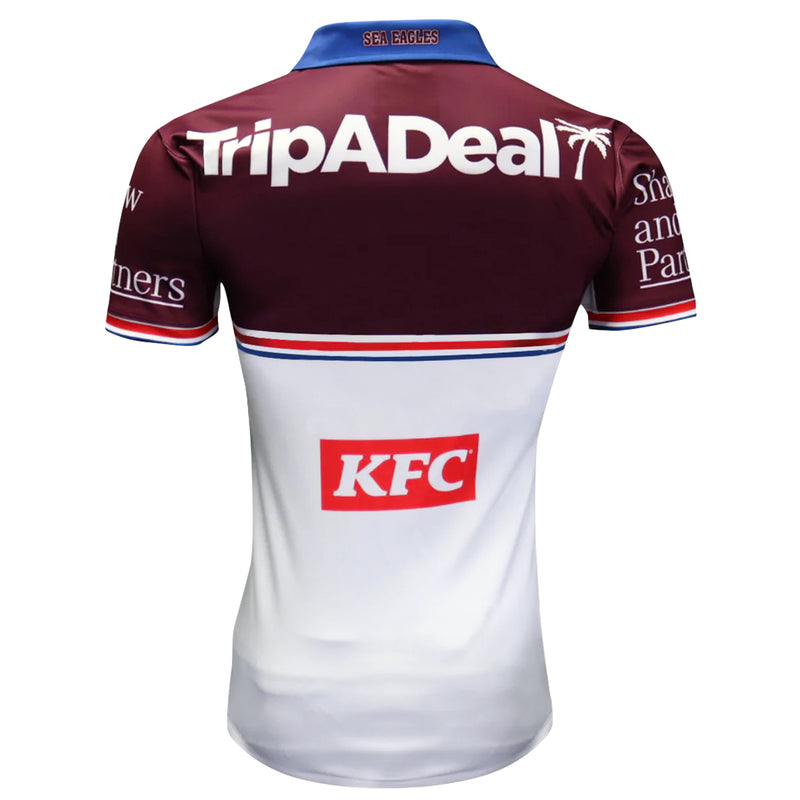 Manly Warringah Sea Eagles Men's Replica Retro Jersey NRL Rugby League by Dynasty - new