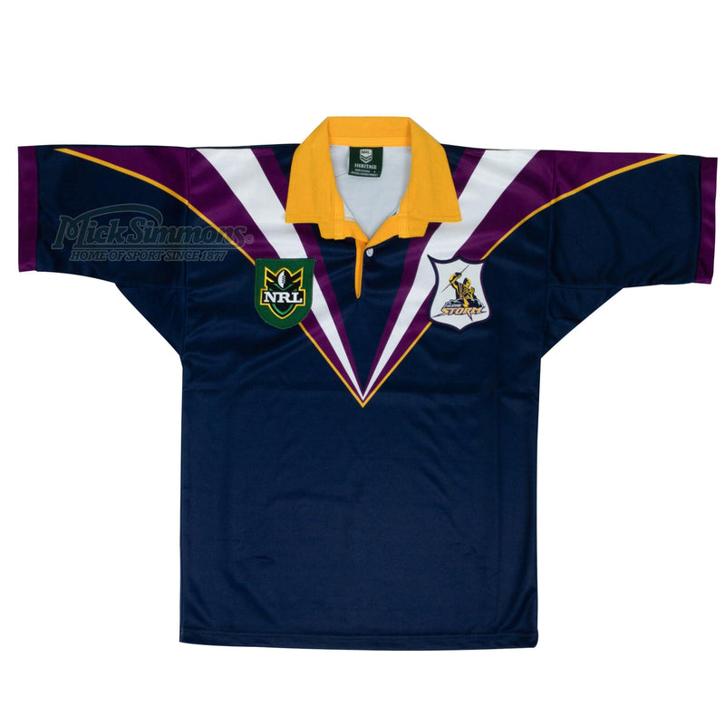 Melbourne Storm 1998 NRL Vintage Retro Heritage Rugby League Jersey Guernsey - Mick Simmons Sport