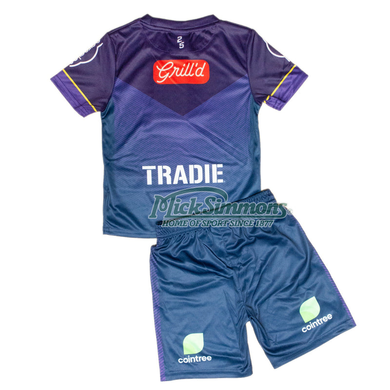 Melbourne Storm 2023 Infants Kit Home Jersey NRL Rugby League By Castore - new
