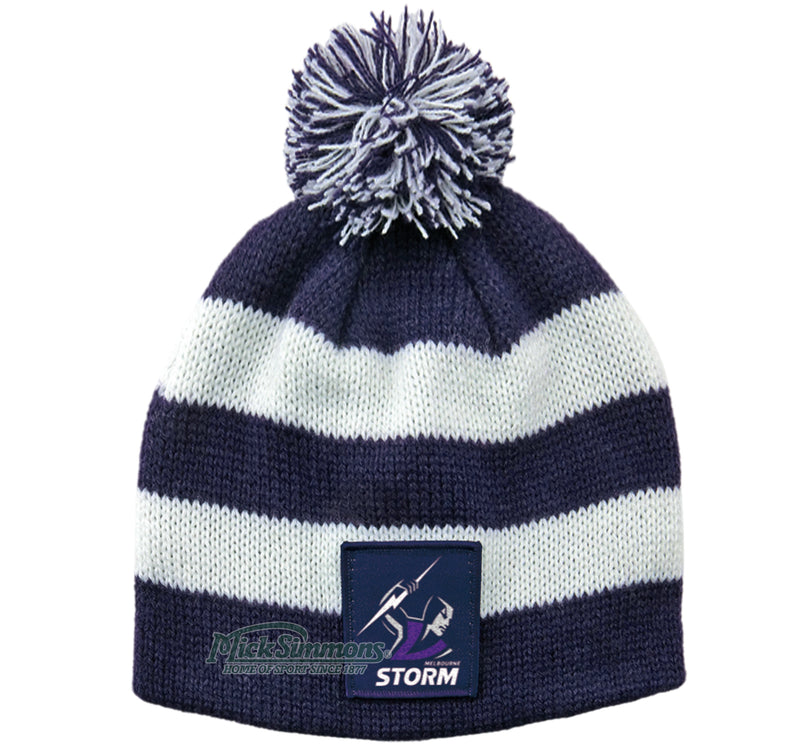 Melbourne Storm NRL Rugby League Baby Infant Beanie - new