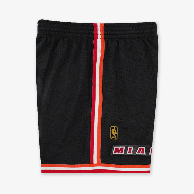 Miami Heat 1996-97 Road NBA Swingman Shorts by Mitchell & Ness - new