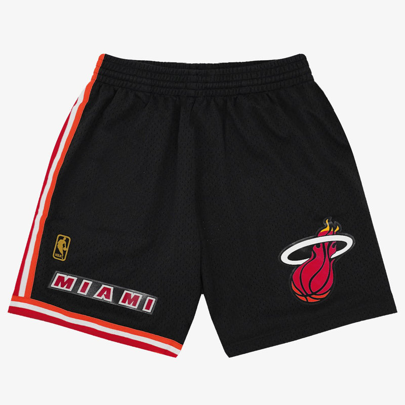 Miami Heat 1996-97 Road NBA Swingman Shorts by Mitchell & Ness - new