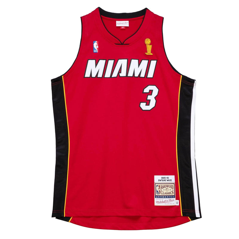 Miami Heat Dwyane Wade NBA 2005-06 Authentic Road Jersey by Mitchell & Ness - new