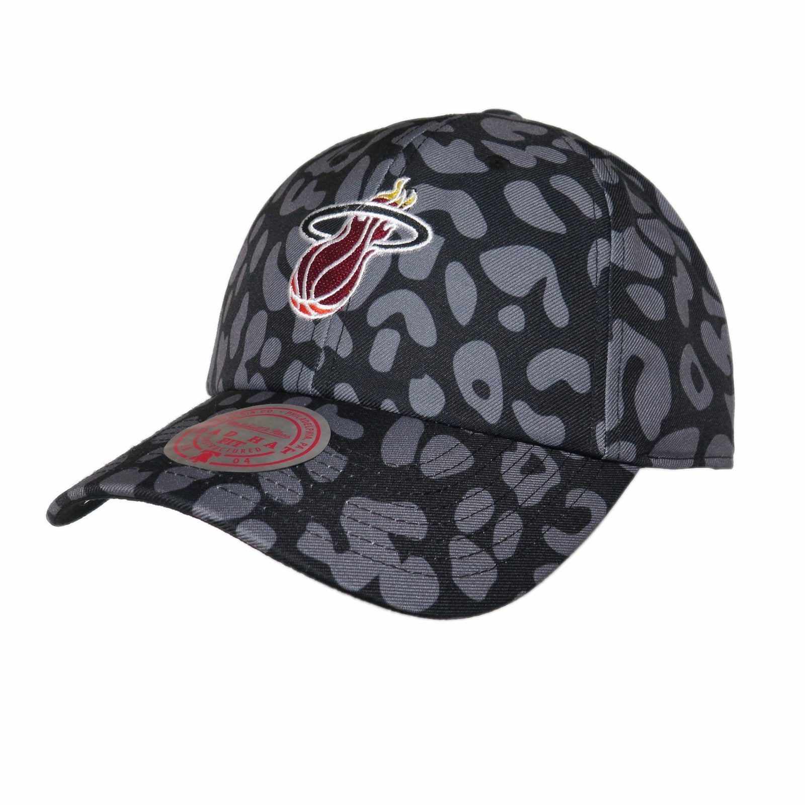 Mitchell & Ness Heather Box Logo Snapback - Klassische Baseball Cap In Khaki