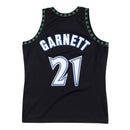 Minnesota Timberwolves Kevin Garnett 1997-98 Black Swingman Jersey by Mitchell & Ness - new