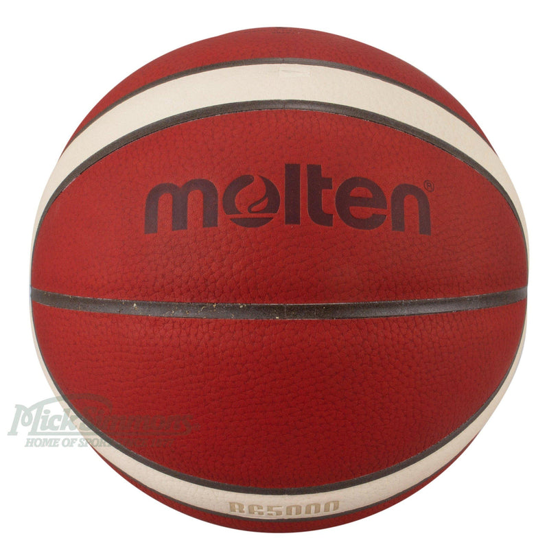 Molten B7G5000 Leather Basketball - Official Game Ball Size 7 - new