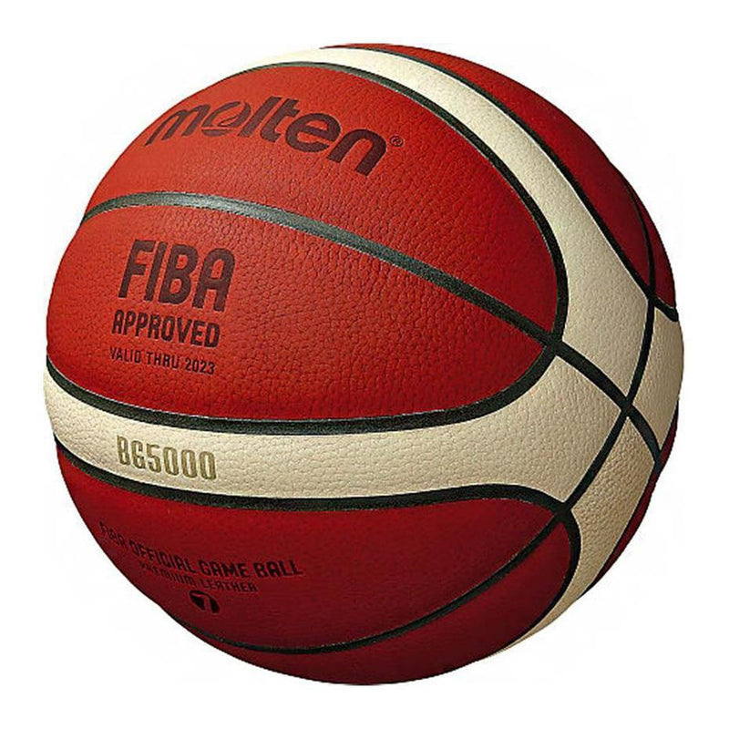 Molten B7G5000 Leather Basketball - Official Game Ball Size 7 - new