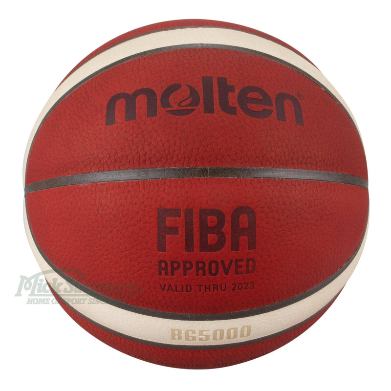Molten B7G5000 Leather Basketball - Official Game Ball Size 7 - new