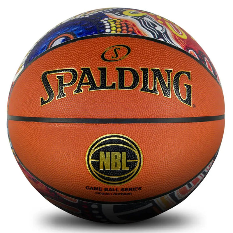 Spalding Indigenous Game Ball Series Basketball Indoor/Outdoor Size 6 / 7 - new