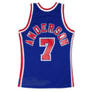 New Jersey Nets Kenny Anderson 1993-94 Hardwood Classics Road Jersey by Mitchell & Ness - new