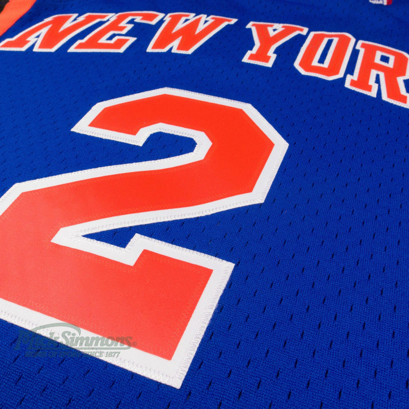 New York Knicks Larry Johnson 1998-1999 Hardwood Classics Road Jersey by Mitchell & Ness - new