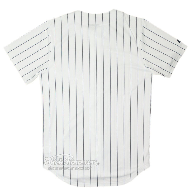 New York Yankees Chest Logo Replica MLB Baseball Jersey by Majestic - new