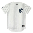 New York Yankees Chest Logo Replica MLB Baseball Jersey by Majestic - new