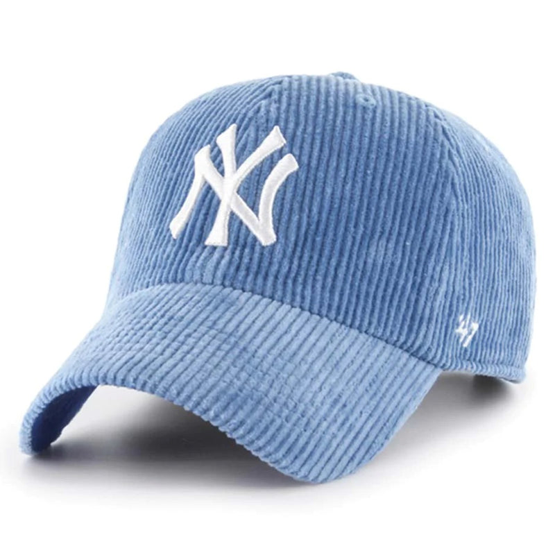 New York Yankees Montego Thick Corduroy CLEAN UP Cap MLB by 47 Brand - new