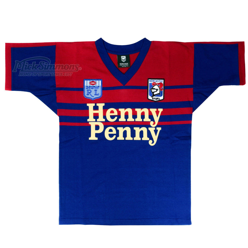 Newcastle Knights 1988 NRL Vintage Retro Heritage Rugby League Jersey Guernsey - new