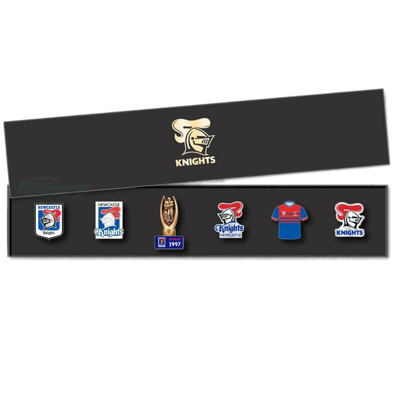 Newcastle Knights NRL Evolution Series Collection Set Team Metal Logo Pin Badge - new