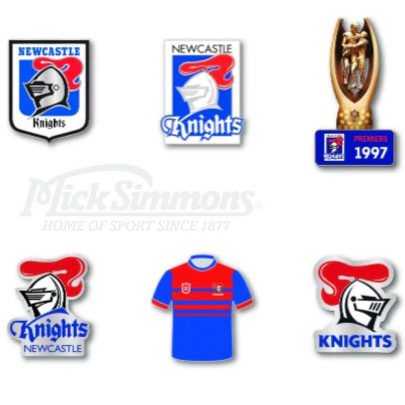 Newcastle Knights NRL Evolution Series Collection Set Team Metal Logo Pin Badge - new
