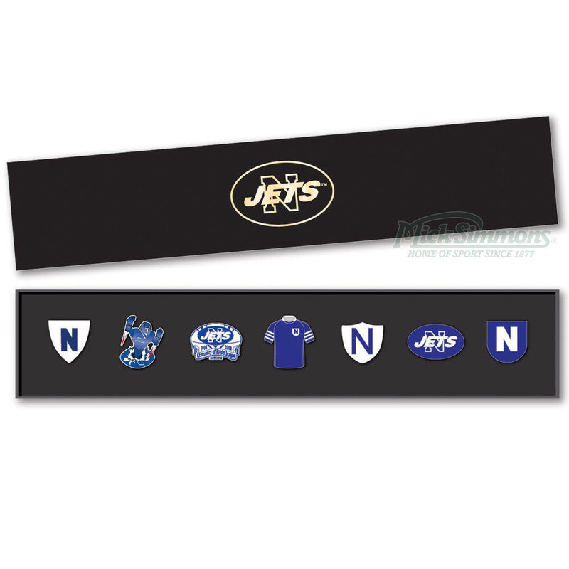 Newtown Jets NRL Evolution Series Collection Set Team Metal Logo Pin Badge - new