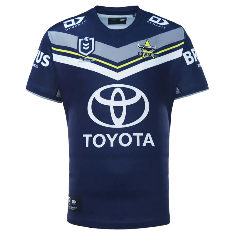North Queensland Cowboys 2023 Men's Home Jersey NRL Rugby League By Dynasty Sport - new