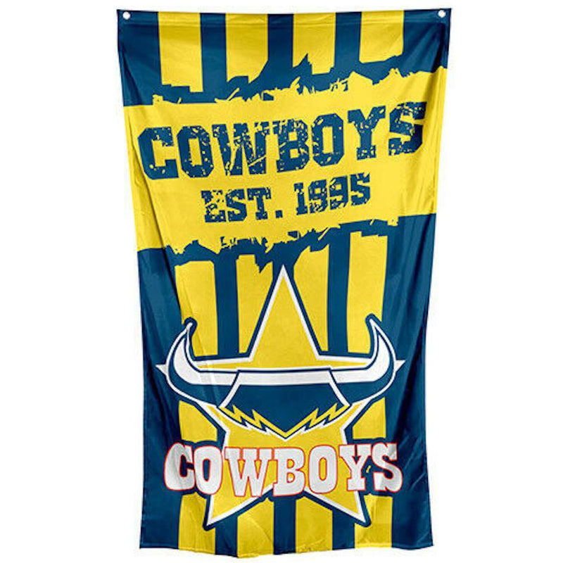 North Queensland Cowboys NRL Cape / Wall Flag - new