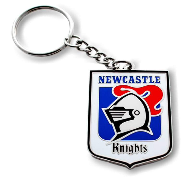 NRL Heritage Retro Metal Logo Keyring Keychain Rugby League - new