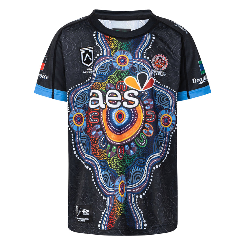 NRL Indigenous All Stars 2023 KIDS Jersey NRL Rugby League by Classic - new