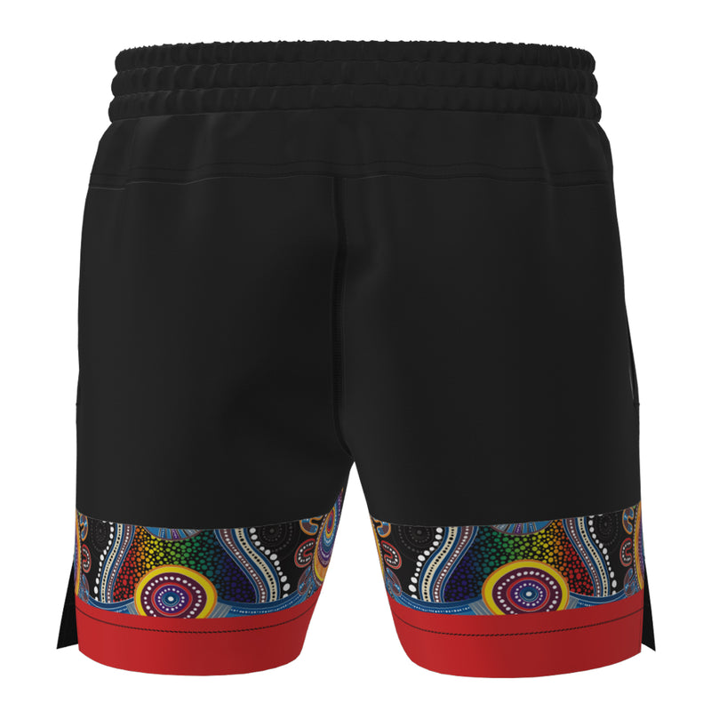 NRL Indigenous All Stars 2023 Men's Training Shorts NRL Rugby League by Classic - new