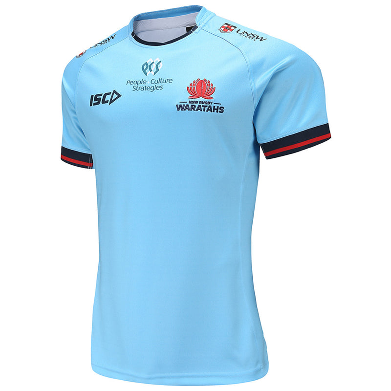 NSW Waratahs 2023 Men's Home Jersey Rugby Union by ISC - new