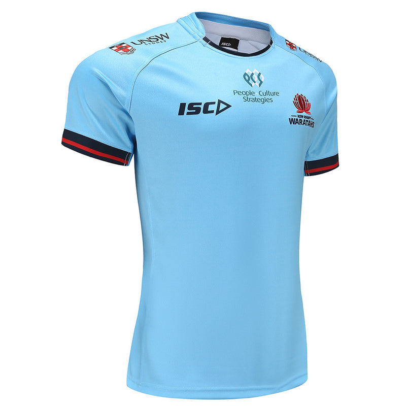 NSW Waratahs 2023 Men's Home Jersey Rugby Union by ISC - new
